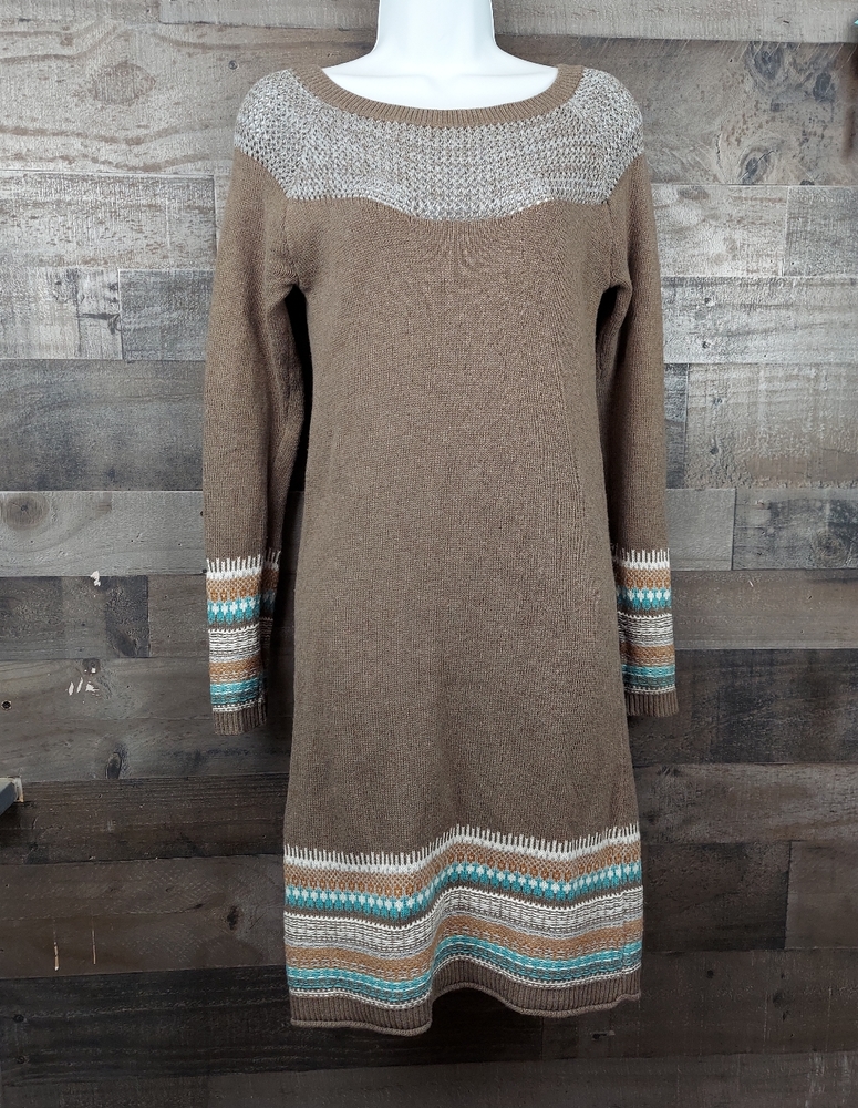 Athleta Knit Long Sleeve Sweater Dress